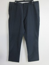 Banana Republic Flat Front Pant Men's Slim Fit Stretch Size 38x29 - Black NWT