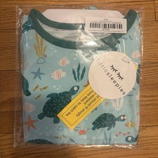 Little Sleepies Sea Turtle Friends New 3t Short Sleeve Pants 2 Piece NIB Pajamas
