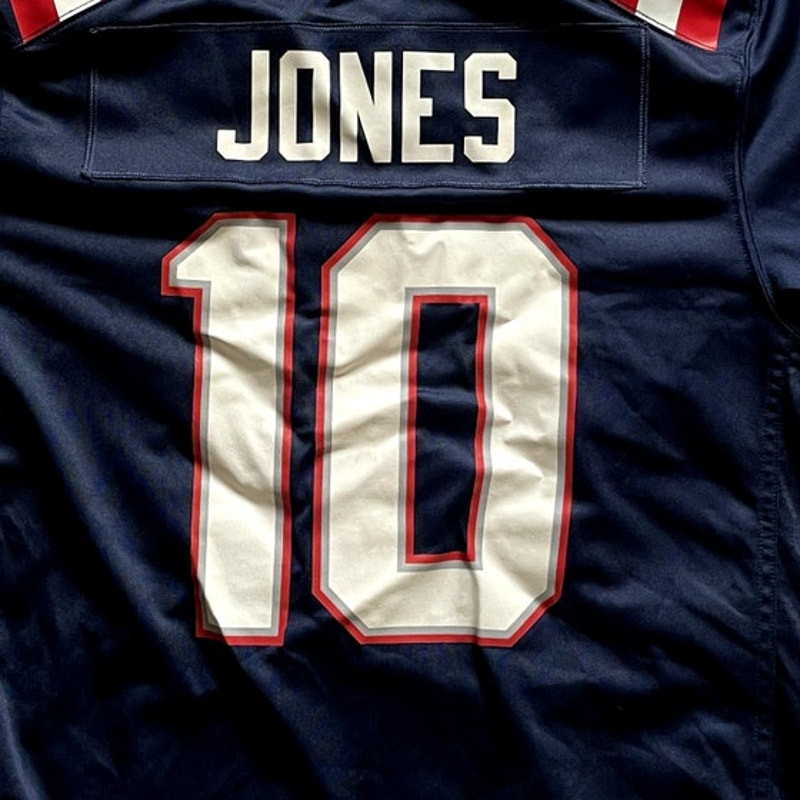 NIKE NFL PATRIOTS Jones 10 ユニホーム 2021-23 New England Patriots Jones #10 Nike Game Home Jersey