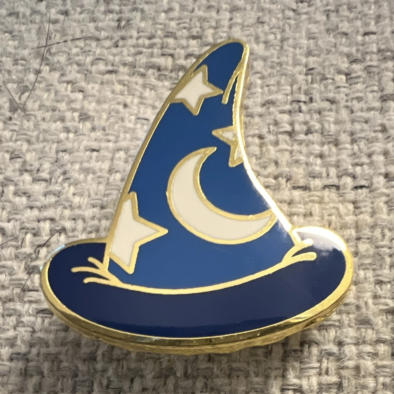 Disney Fantasia Sorcerer Mickey Hat Pin - Single - Blue Moon & Stars