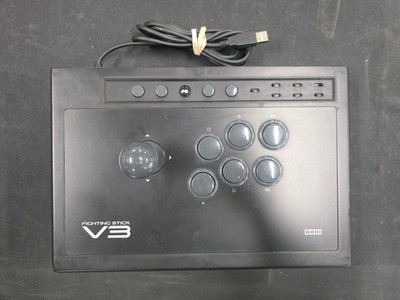 Hori Fighting Stick V3 USB Wired Arcade Controller - Tested