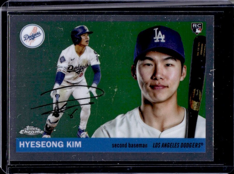 2025 Topps Chrome Platinum Hyeseong Kim RC Rookie #360 Dodgers
