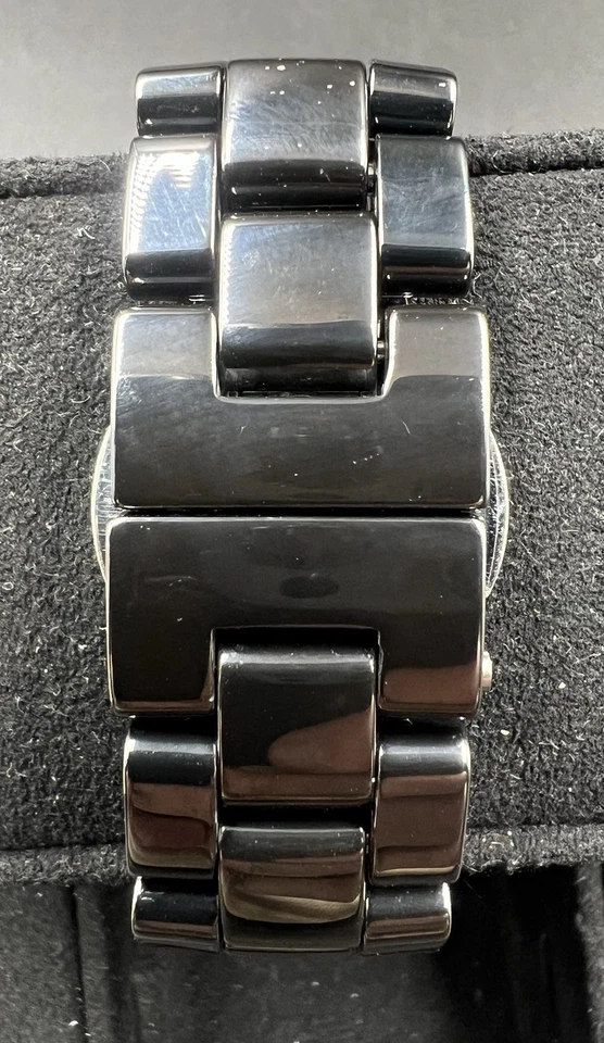 Akribos XXIV 40MM Automatic Open Heart Ceramic Watch AK524BK 10M Black Dial - Image 2 of 4