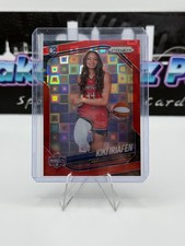 2025 WNBA Panini Prizm Kiki Iriafen Red Pandora /199 Image Variation RC SSP 