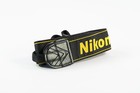 Pasek na szyję Nikon 1,5 cala czarny żółty haft D700 FX (AN-D700) #G778