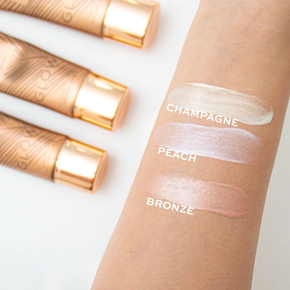 Creme estroboscópico Makeup Revolution Glow Beam Light - PEACH 1,01 fl. oz. - Pacote com 3 - Imagem 3 de 3