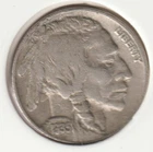 1935 US Indian Head Buffalo Nickel FULL DATE Rare 91 Year Old Collection Coin