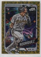 2024 Cosmic Chrome Gold Interstellar Refractor /50 Endy Rodriguez Rodríguez 00em