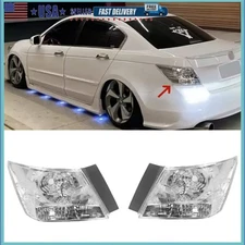 Crystal Clear Lens Brake Tail Light Turn Signal Cover For 08-12 Accord Sedan US