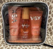 Victoria s Secret 3 Piece Clementine Hibiscus Feel Energized Travel Set 40 New