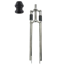 1 inch Threaded Bike Fork 26"/700C/29" Triple Tree Non Suspension Bicycle Fork