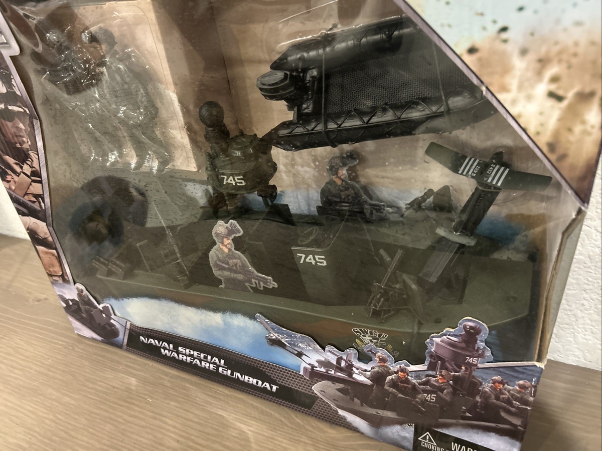 Elite Force Naval Special Warfare Gunboat Play Set NEW | eBay