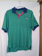 Vintage Men's L Embroidered 1994 Hinckley Fire Anniversary Polo Style S/S Shirt
