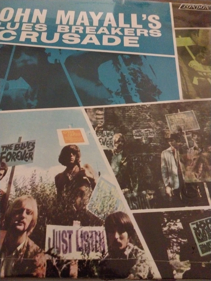 SealedJohnMayall's Blues Breakers Crusade Chicago Blues виниловая пластинка Мик Тейлор оригинальный - Изображение 4 из 4
