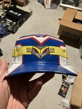My Hero Academia All Might Snapback Hat Bioworld Cosplay Cap BNWT Anime Costume