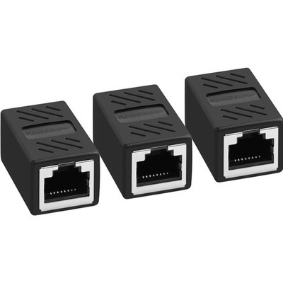RJ45 Kupplung Cat7 3 Stück Lan Verbinder Netzwerkkabel Verlängerung Ethernet ...