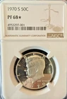 1970-S Kennedy Half Dollar Proof PF 68*