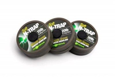 Korda N-Trap Soft 30lb Weedy Green - Vorfachschnur - Carp Rig Line