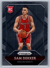 2015-16 Panini Prizm #339 Sam Dekker Houston Rockets RC Rookie