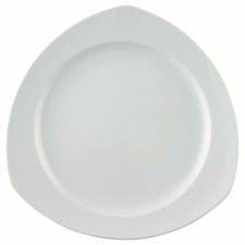 Thomas Vario Pure Speiseteller, Grillteller, Teller, Eckig, Porzellan Weiß 27 cm