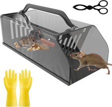2 Humane Rat Trap Mouse Traps Work Chipmunk Rodent Trap for Indoors and Outdoors
