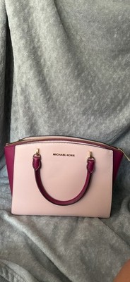 michael kors pink dome satchel