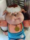 Vintage 1983 Cabbage Patch Kids Koosas Cat Doll 15" Orange Stripes Original Clot — photo 2