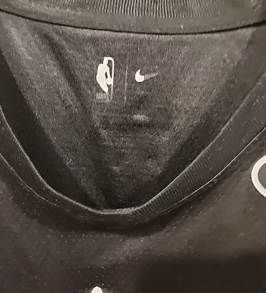 Camiseta de basquete James Harden Nike Swingman preta tamanho 44 usada - Imagem 3 de 4