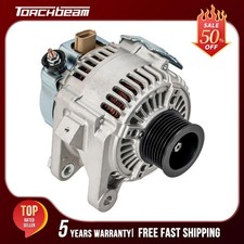 13957N 90A Alternator Fits Toyota RAV4 2.0L L4 2001-2003 and 2.4L L4 2004-2005