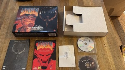 QUAKE & THE ULTIMATE DOOM COMPILATION - BIG BOX PC Spiel mit Handbuch & CD's