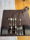 Rose Tiara by Gorham Sterling Silver Flatware Set For 9 Service 62 Pieces