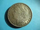 1902-O Morgan Silver Dollar AU