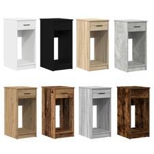 Computerschrank Regale Büroschrank Schreibschrank mit Schublade 35x45x77 cm