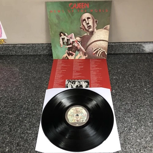 LP VINYL QUEEN ALBUM NEWS OF THE WORLD 1977 UK 1ST PRESS EMA 784  EX+/EX+ SUPERB