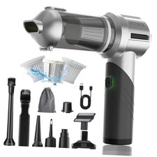 Car Vacuum Cleaner, 18000PA Vacuum Portable Cordless, 4 in 1 Air Duster with