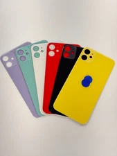 Back Glass Replacement Big hole For iPhone 8 SE XR X XS 11 12 13 14 Pro Max