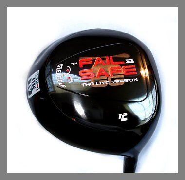 Geek Golf " Fail Safe 3 "  FS3 460cc  7.5* Head  - Picture 1 of 1