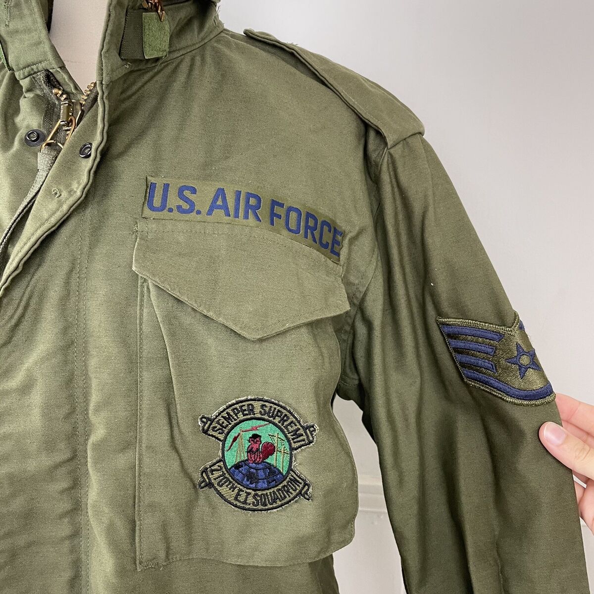 Vintage Bomber U.S Air Force Jacket | eBay Vintage Bomber U.S Air Force Jacket | eBay