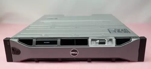 Dell PowerVault MD3800f Storage Array 12x 3.5" LFF Dual 600W PSU no controllers