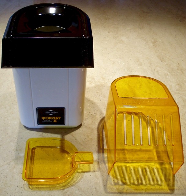 West Bend POPPERY II 2 Hot Air Popcorn Pop Corn Popper Coffee Bean