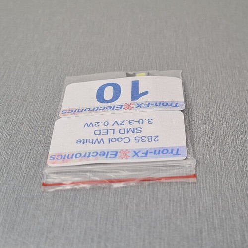 10/20/50Pcs 2835 Cool White SMD LED 3.0-3.2V 0.2W Surface Mount - Picture 9 of 16