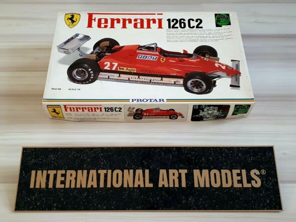 Ferrari 126 C2 in 1:12 scale | Protar | RARE | eBay Ferrari 126 C2 in 1:12 scale | Protar | RARE | eBay