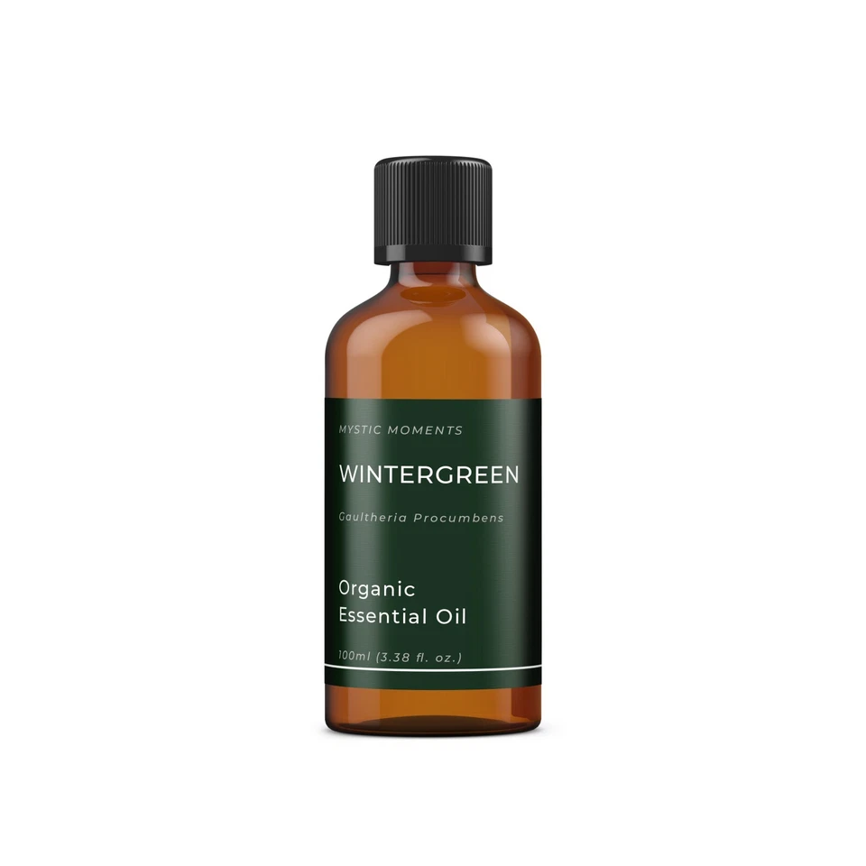 Huile Essentielle Biologique Wintergreen Mystic Moments - 100% Pure - 100ml - Photo 2/4
