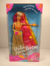 barbie hula hair 1996
