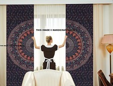 Tenda A Pannello Mandala Elefante Per Trattamento Finestra Urbana