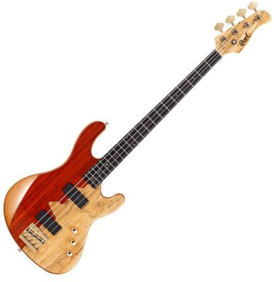 Cort Rithimic Nat Jeff Berlin Signature 4 String Electric Bass Paduck Spalted