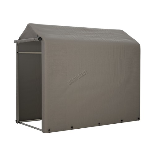 Storage Tent Bicycle Motorbike PE Shelter Backyard Waterproof Small 1.8*1M Grey - Picture 10 of 10