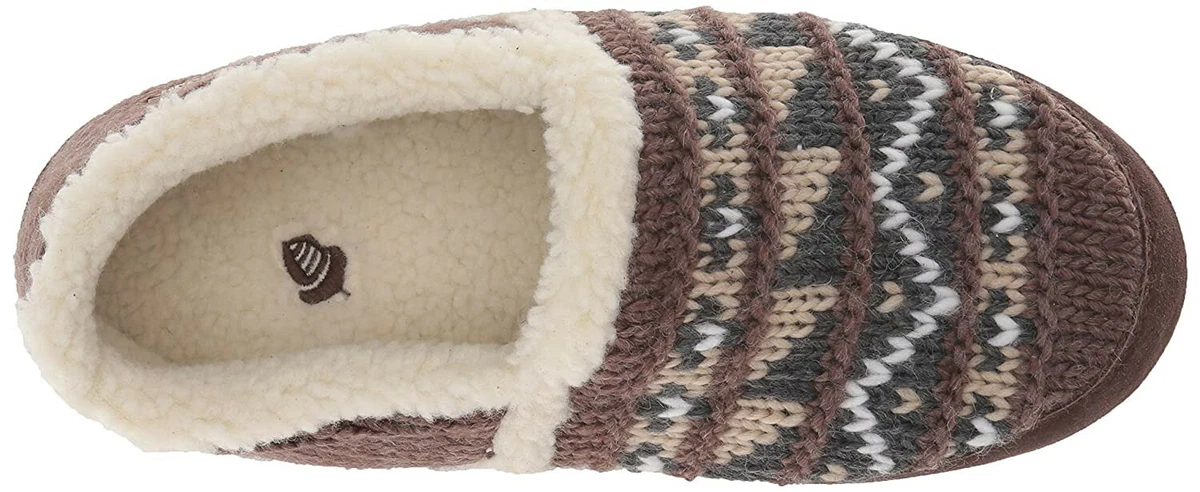 Acorn Women s Moc with Premium Memory Foam Nordic Brown Size 6.5