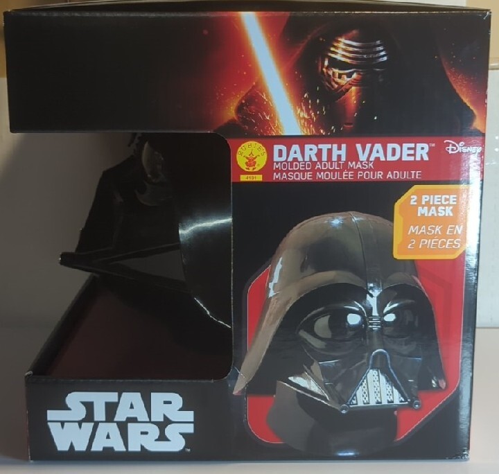 Rubies Collectors Star Wars Darth Vader Deluxe 2-pc Helmet One Size . NEW