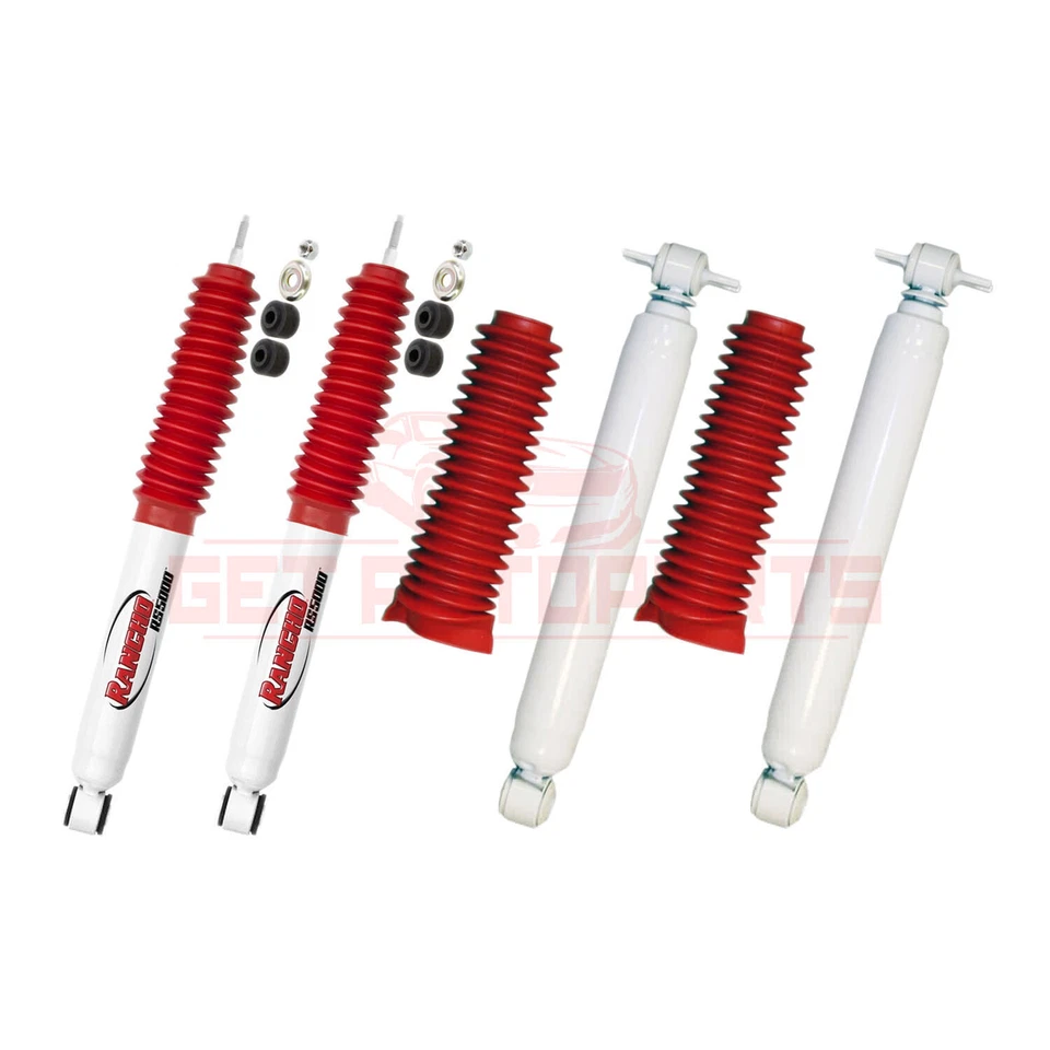 Amortiguadores Rancho RS5000X 07-17 para Jeep Wrangler JK 4x4 4" elevación Foto 2 de 4